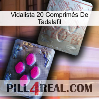 Vidalista 20 Comprimés De Tadalafil 38